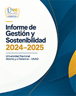 Informe de Sostenibilidad 2025: Universidad Nacional Abierta y a Distancia (UNAD)