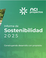 Informe de Sostenibilidad 2025: ACI Proyectos SAS