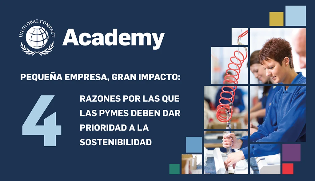 Pequeña empresa, gran impacto: 4 razones por las que las pymes deben dar prioridad a la sostenibilidad