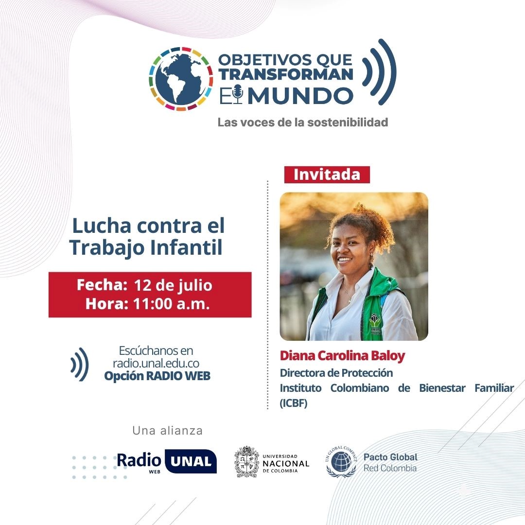 Lucha contra el Trabajo Infantil en Objetivos que Transforman el Mundo