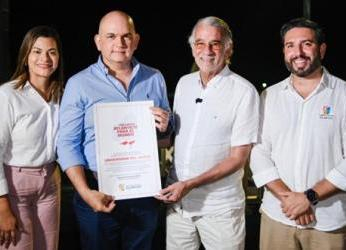 Gobernación del Atlántico distingue a Camilo Mejía por su aporte...