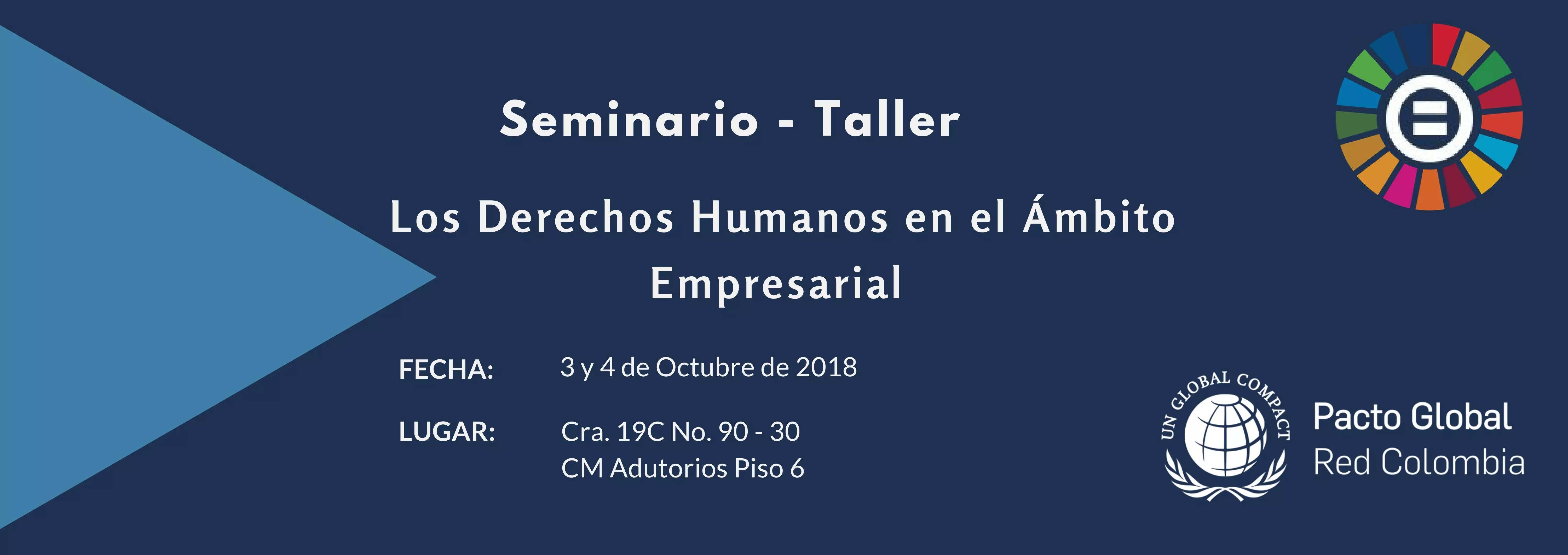 Seminario Taller Derechos Humanos en el ámbito empresarial