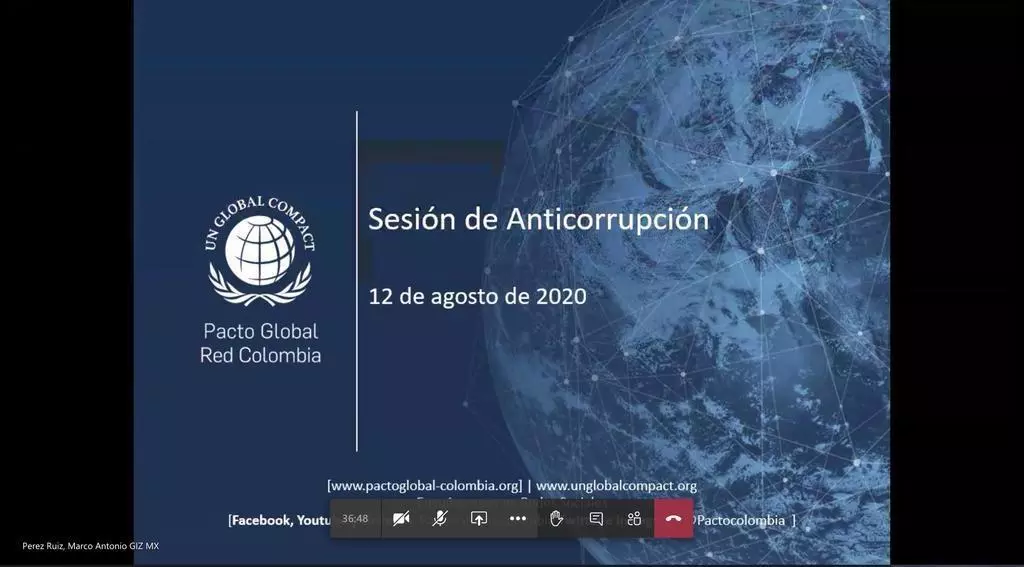 Sesión Anticorrupción