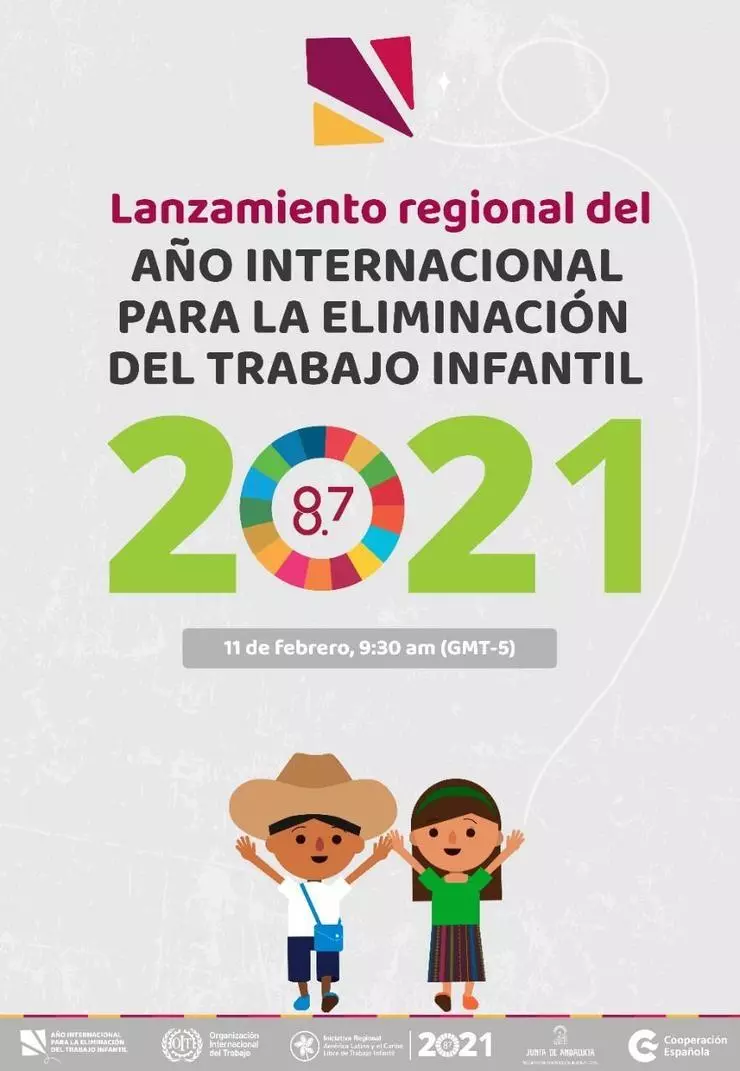 Poster lanzamientoEliminacionTrabajo Infantil